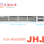 C9300LM-48UX-4Y-A C9300LM-48UX-4Y-EC9300LM-48UX-4Y-A Catalyst 9300 mini 48-port UPOE, 8-port 10G Multigigabit, 40-port 1G, 4x 25G uplinks, Network Advantage