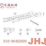 C9500-4PTH-KIT= Extension rails and brackets for four-point mounting for Cisco Catalyst 9500 Series &ndash; High-End