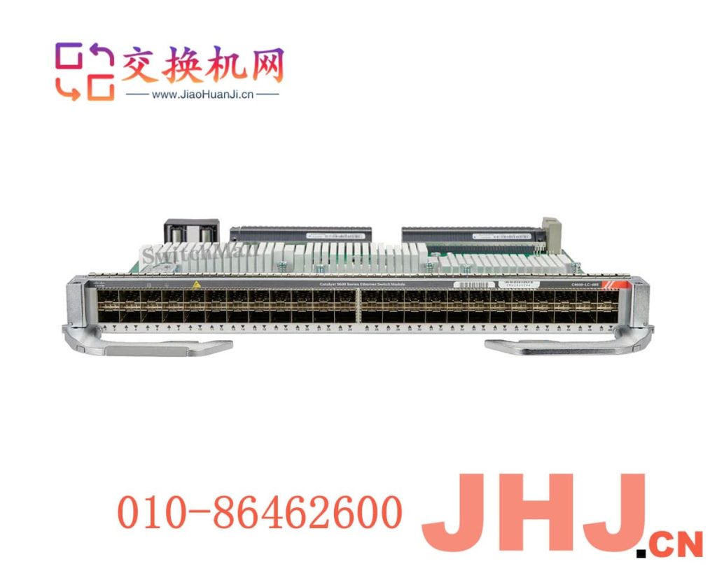 C9600-LC-48S=,思科交换机千兆光口业务板卡, Cisco Catalyst 9600 Series 48-Port 1GE line card