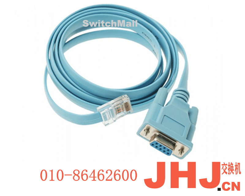 CAB-CONSOLE-RJ45 Console Cable 6ft with RJ45 and DB9F - Console Cable 6ft with RJ45 and DB9F(images 3)