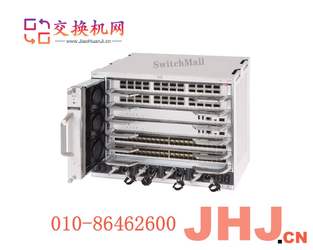 C9606R=,思科交换机6槽位机箱, Cisco Catalyst 9600 Series 6 Slot ChassisC9606R= Cisco Catalyst 9600 Series 6 Slot Chassis