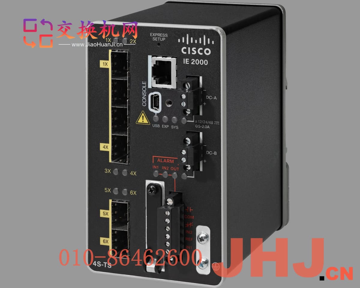 IE-2000-4S-TS-G-B IE2000 with 4 FE SFP ports and 2 GE SFP ports (Lan Base)IE-2000-4S-TS-G-B IE2000 with 4 FE SFP ports and 2 GE SFP ports (Lan Base)