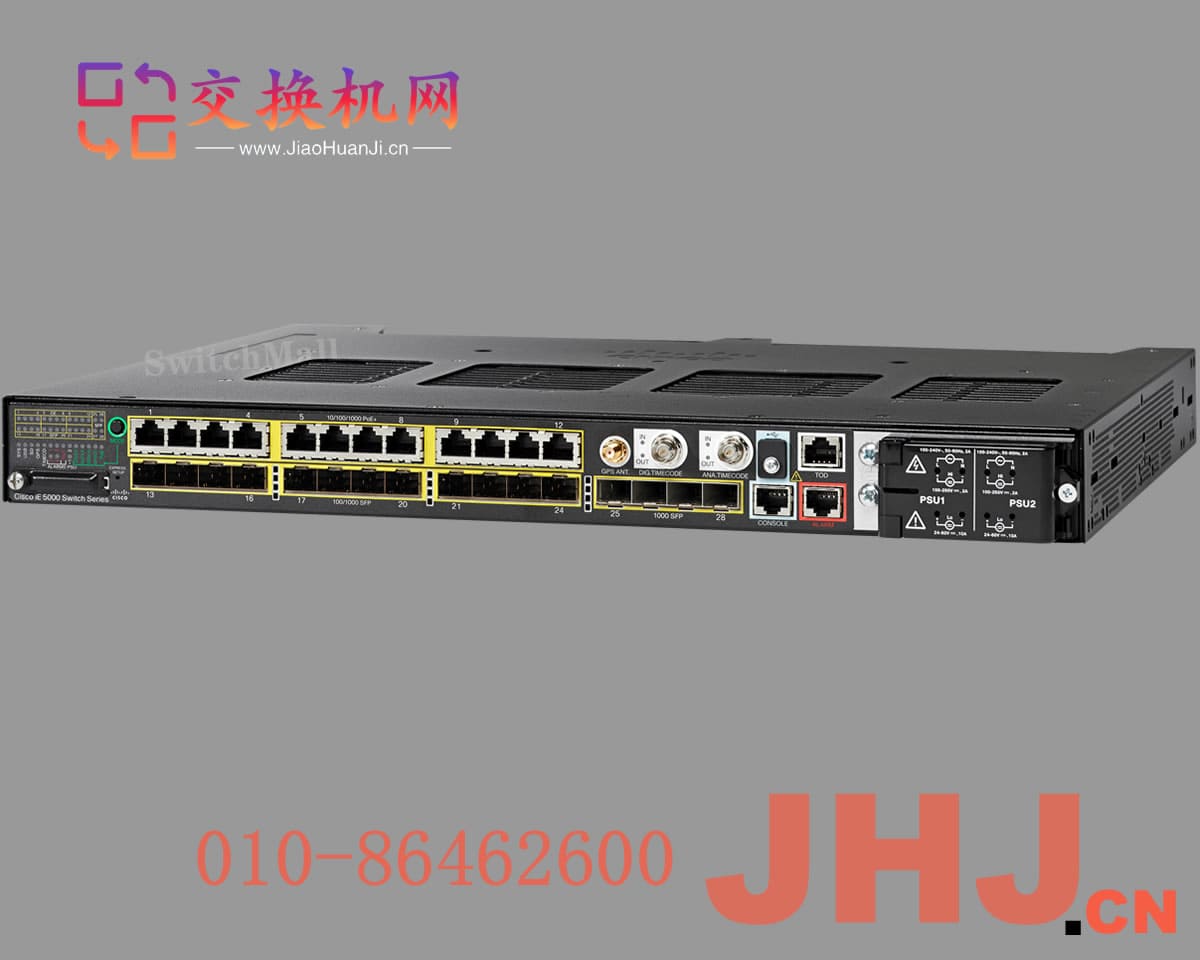IE-5000-16S12P   IE5000 with 12GE Copper PoE+, 12FE/GE SFP and 4 1G SFP uplinks