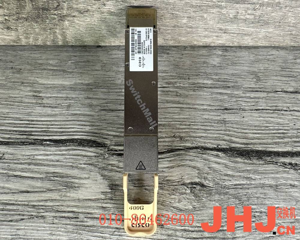 QDD-400G-SR8-S 400G QSFP-DD Transceiver, 400GBASE-SR8, MPO16 APC MMF 100m